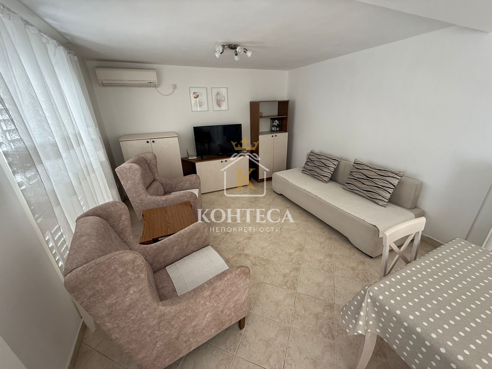 One-bedroom apartment 60m2 in the Kavač settlement